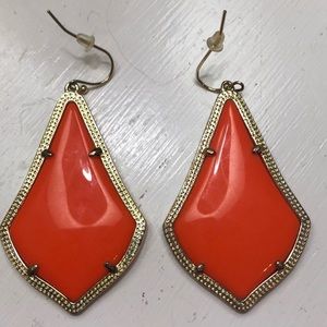 Kendra Scott earrings - orange